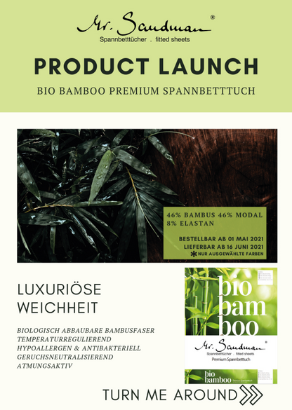 TUCHENTBEZUG Qualität BIO BAMBOO PREMIUM 135 x 200 cm